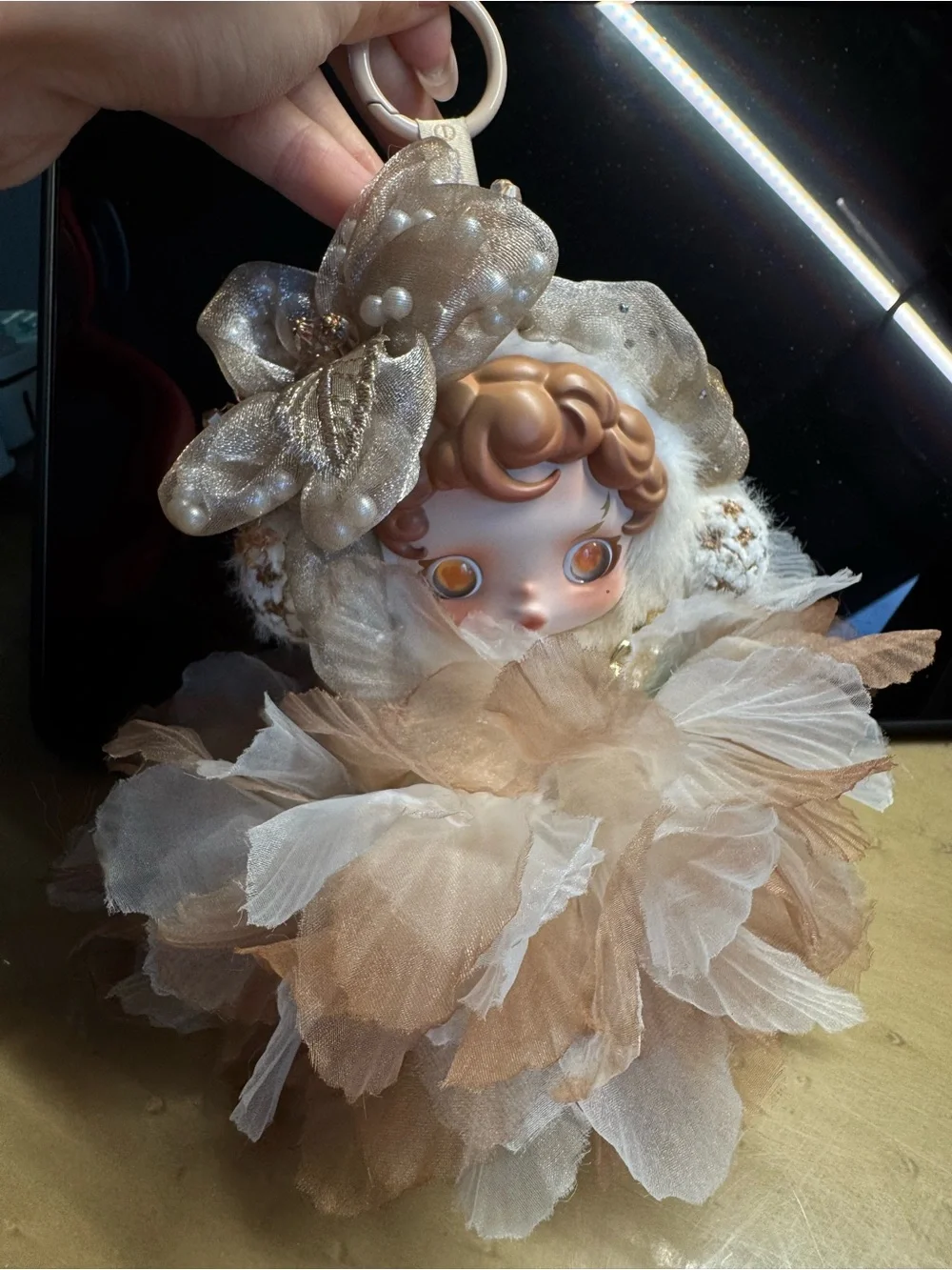 POP MART SKULLPANDA L’impressionnisme- Amber w/ Handmade Couture Dress&Hat